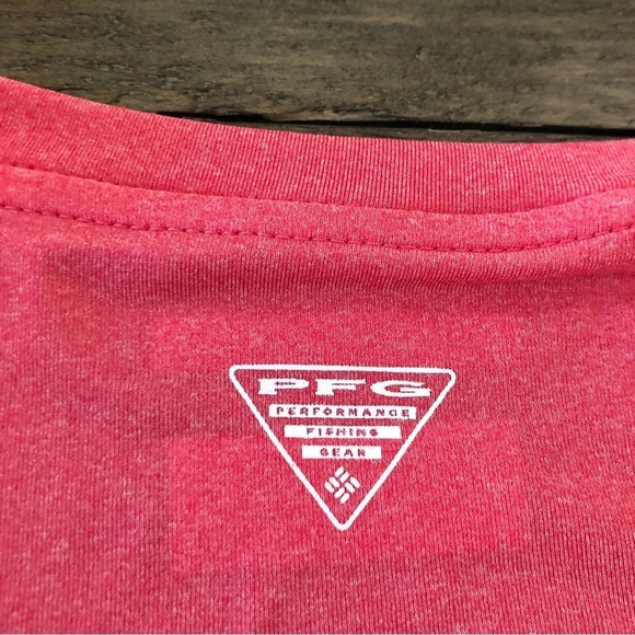 NWT Columbia PFG Womens Medium Tamiami Pink Long Sleeve Top UPF 50 Omni Shade M - Picture 6 of 9